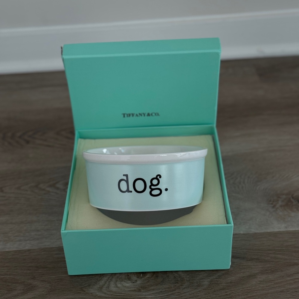 Tiffany & Co dog bowl